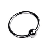 Metal Penis Head Ring 25mm for Enhanced Arousal and Pleasure Silver COCK RINGS
